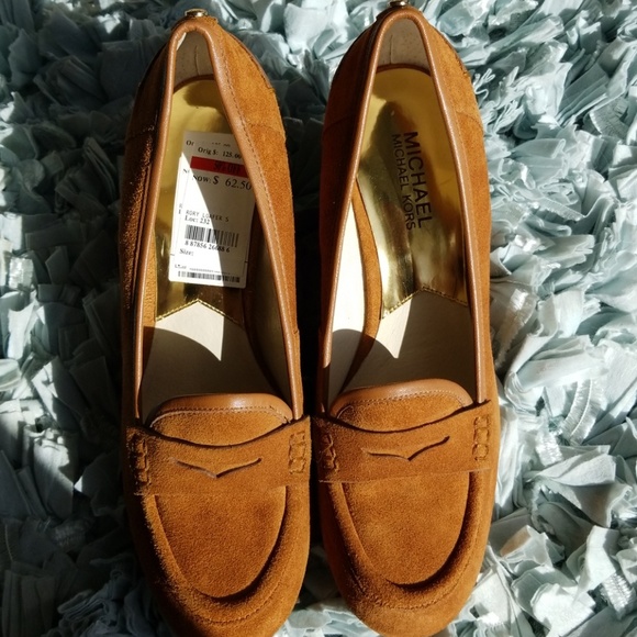 Micheal Kors Rory loafers brown suede - Picture 3 of 3